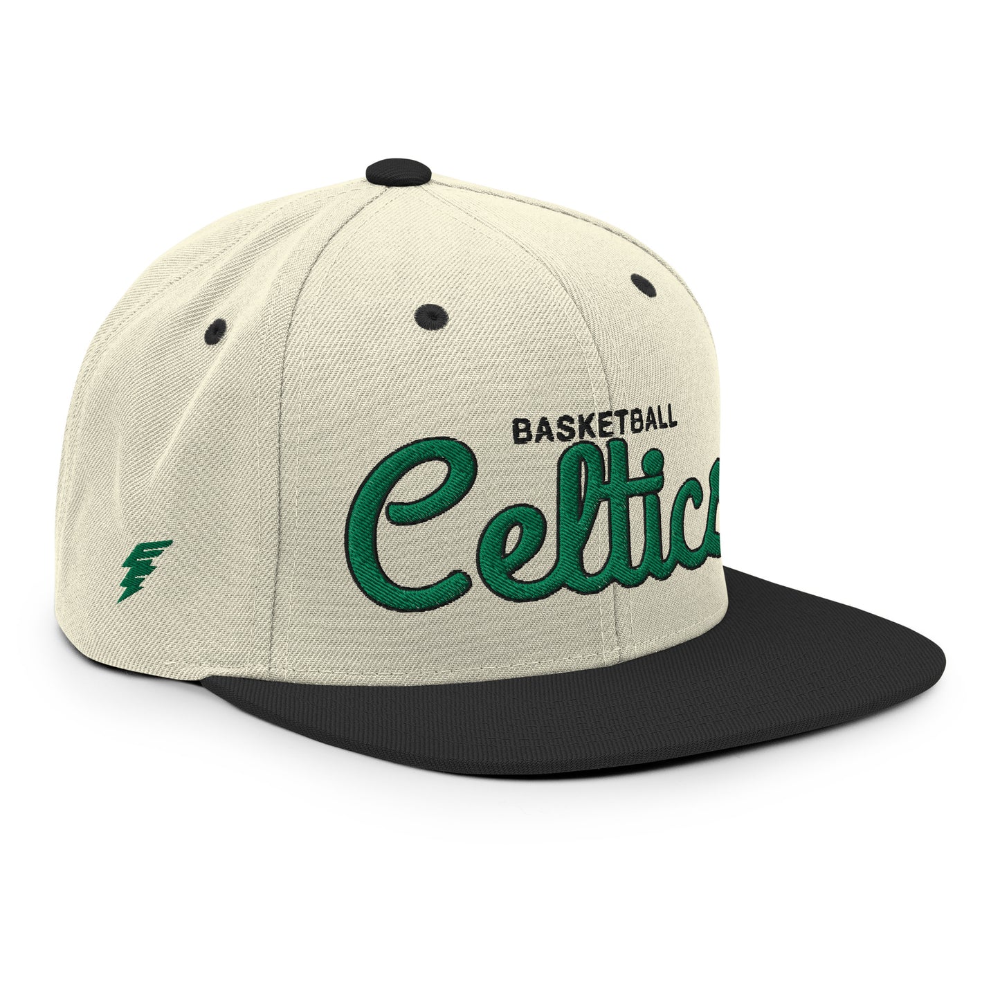 Celtics Alternate Natural/Black Snapback