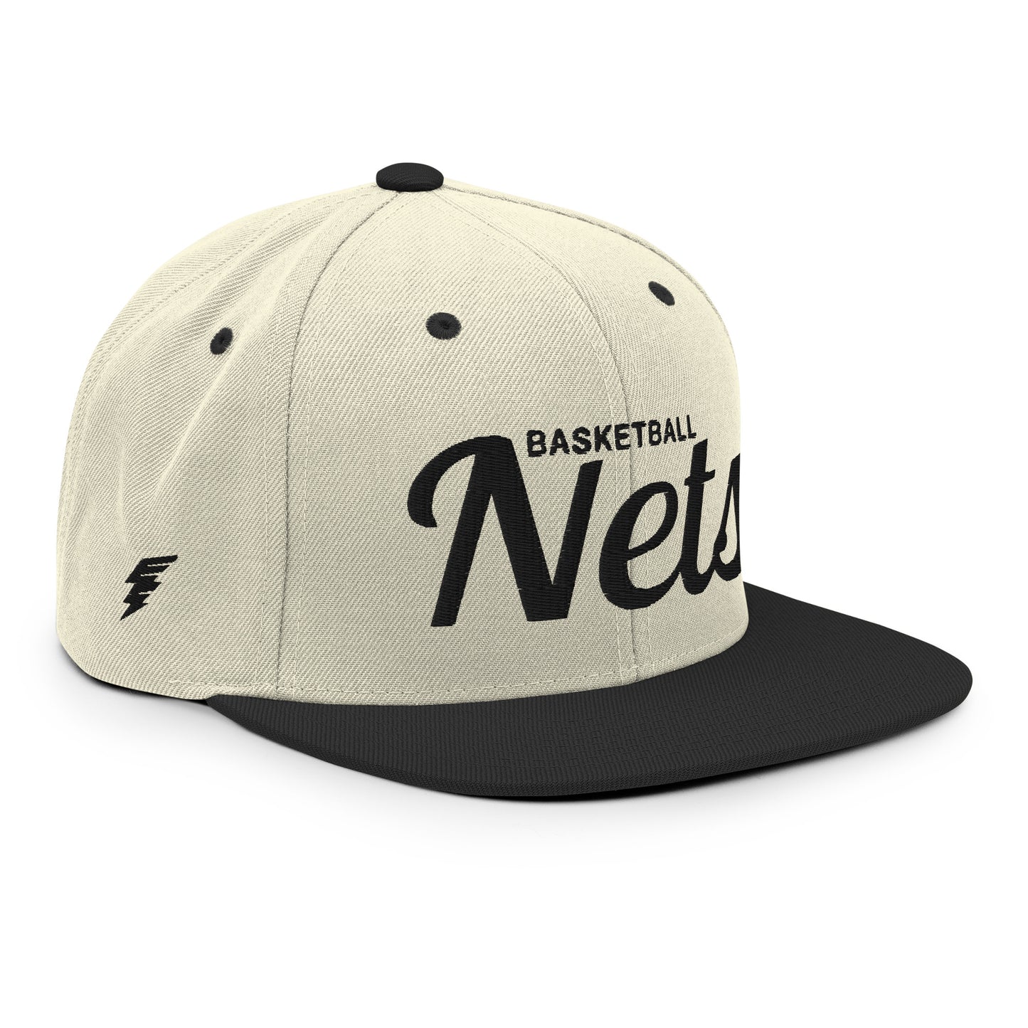 Nets Alternate Natural/Black Snapback