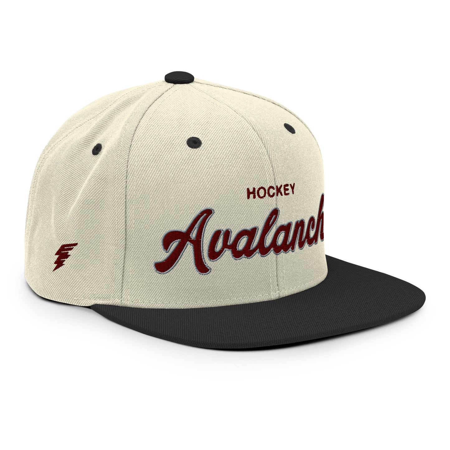 Avalanche Alternate Natural/Black Snapback