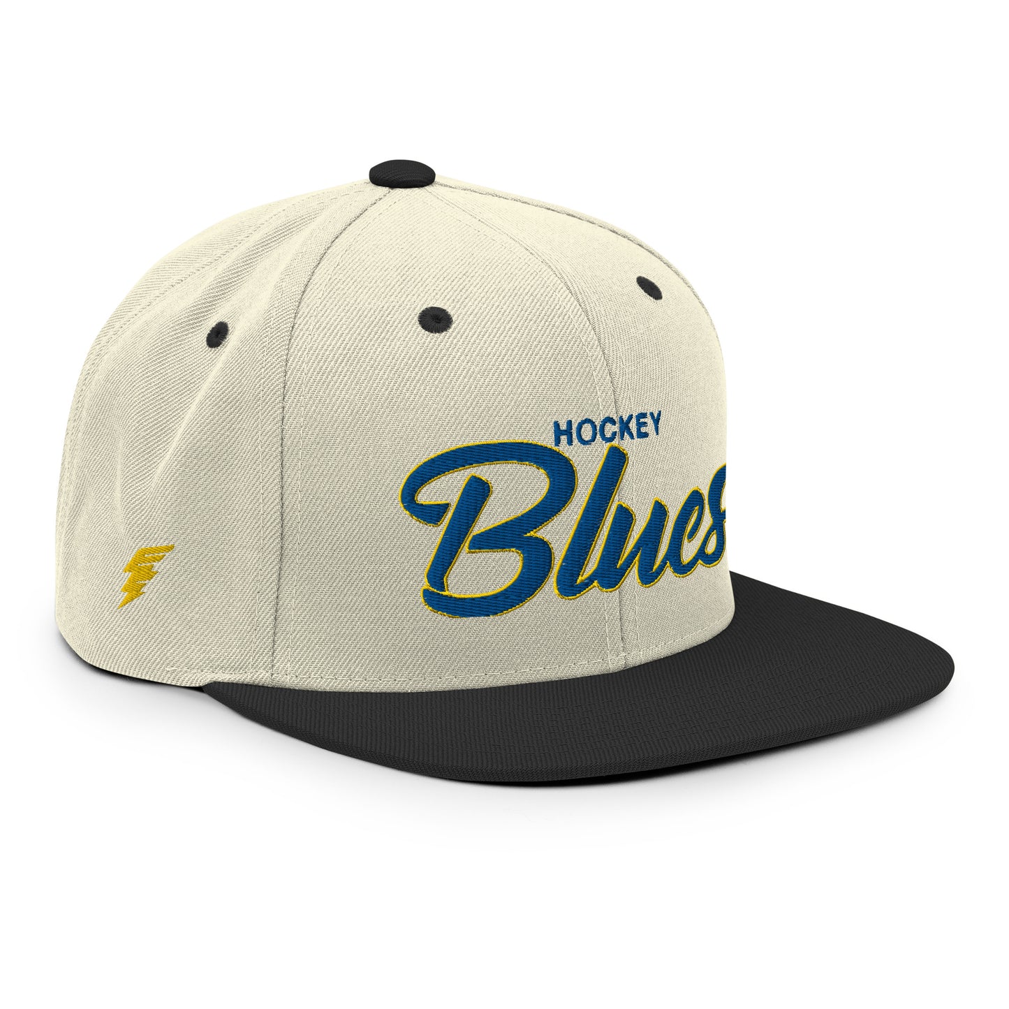 Blues Alternate Natural/Black Snapback