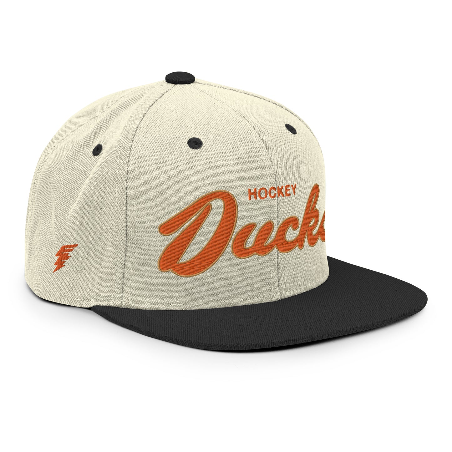 Ducks Alternate Natural/Black Snapback