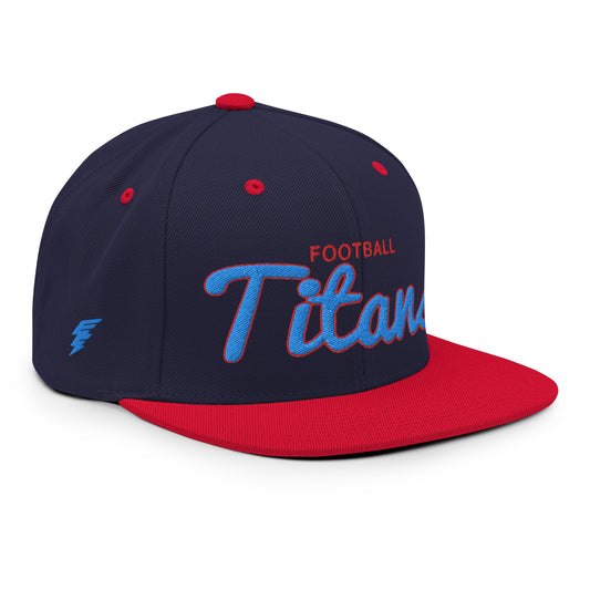 Titans Alternate Navy/Red Snapback