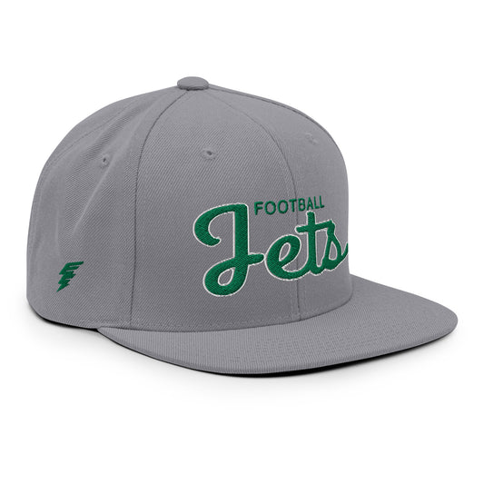 Jets Alternate Grey Snapback